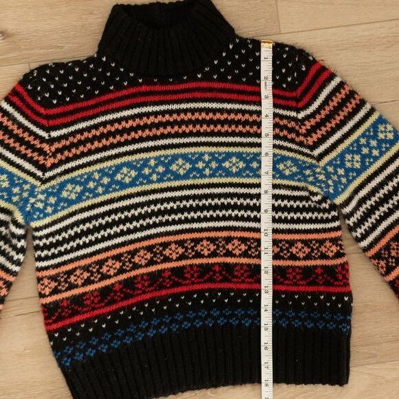 American Eagle Mock Neck‎ Snowflake Sweater size XS - Picture 8 of 11